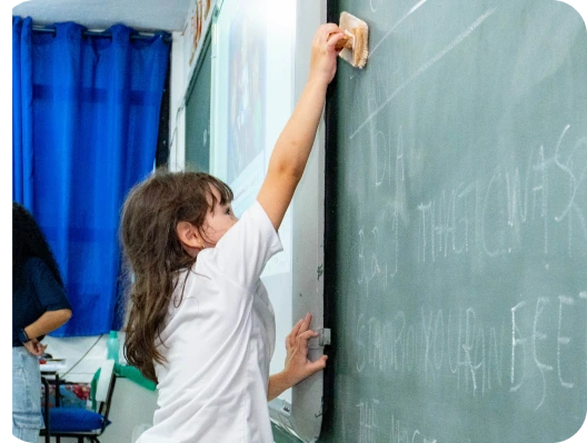A transição da Educação Infantil para o 1º ano no Liceu Santa Cruz.